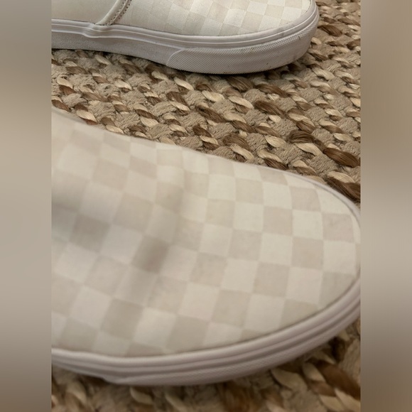 Checkered Slip-On Vans Shoes - Picture 7 of 9